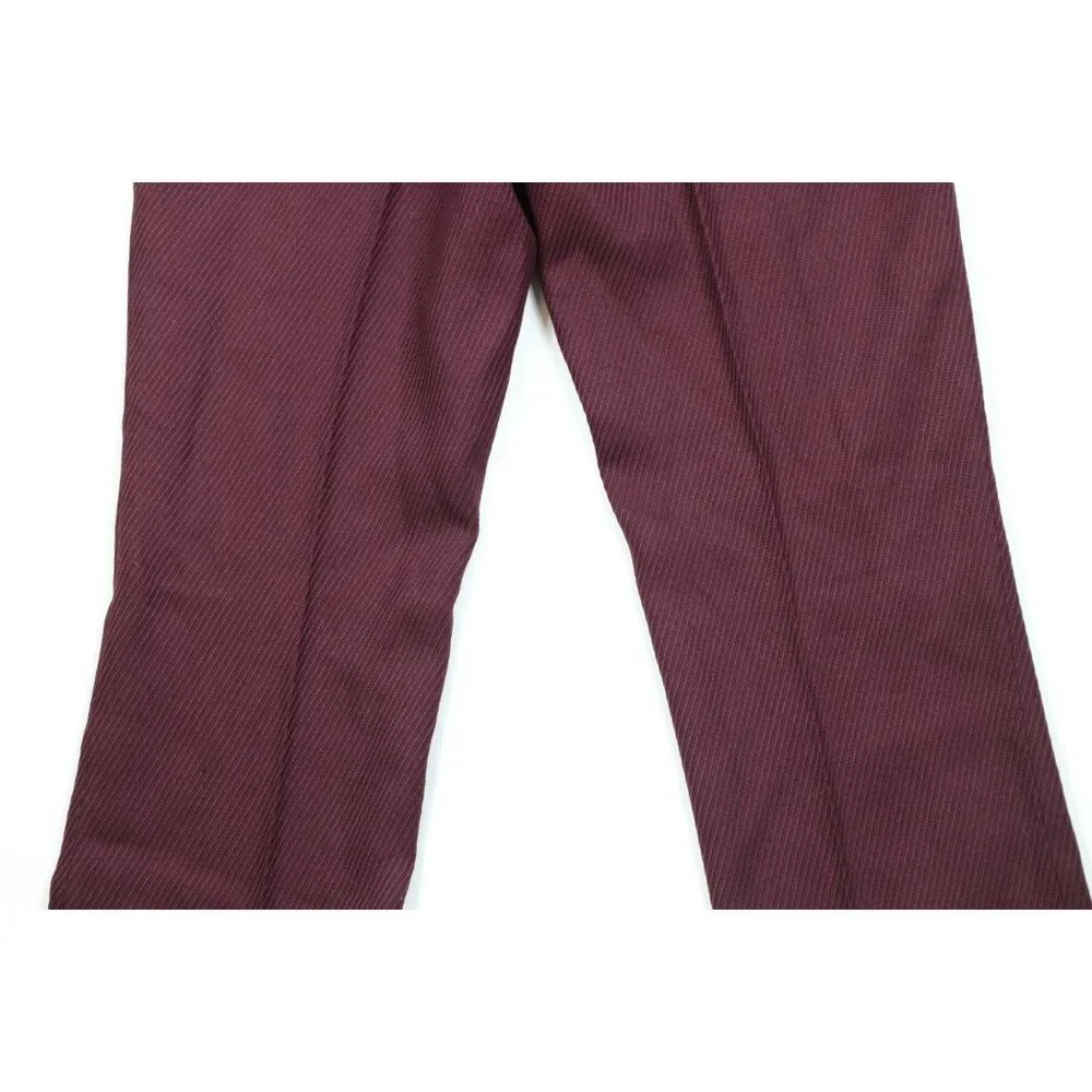 Vintage 70s Lee Mens 34x31 Whipcord Ribbed Knit Corduroy Bell Bottoms Pants USA - Picture 11 of 12